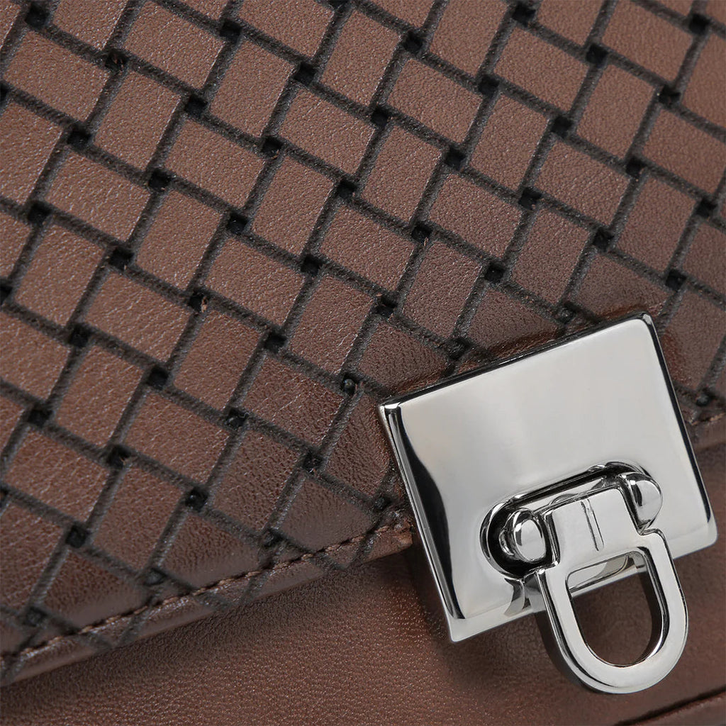 Cuadra Women's Brown Laser Wallet DU673