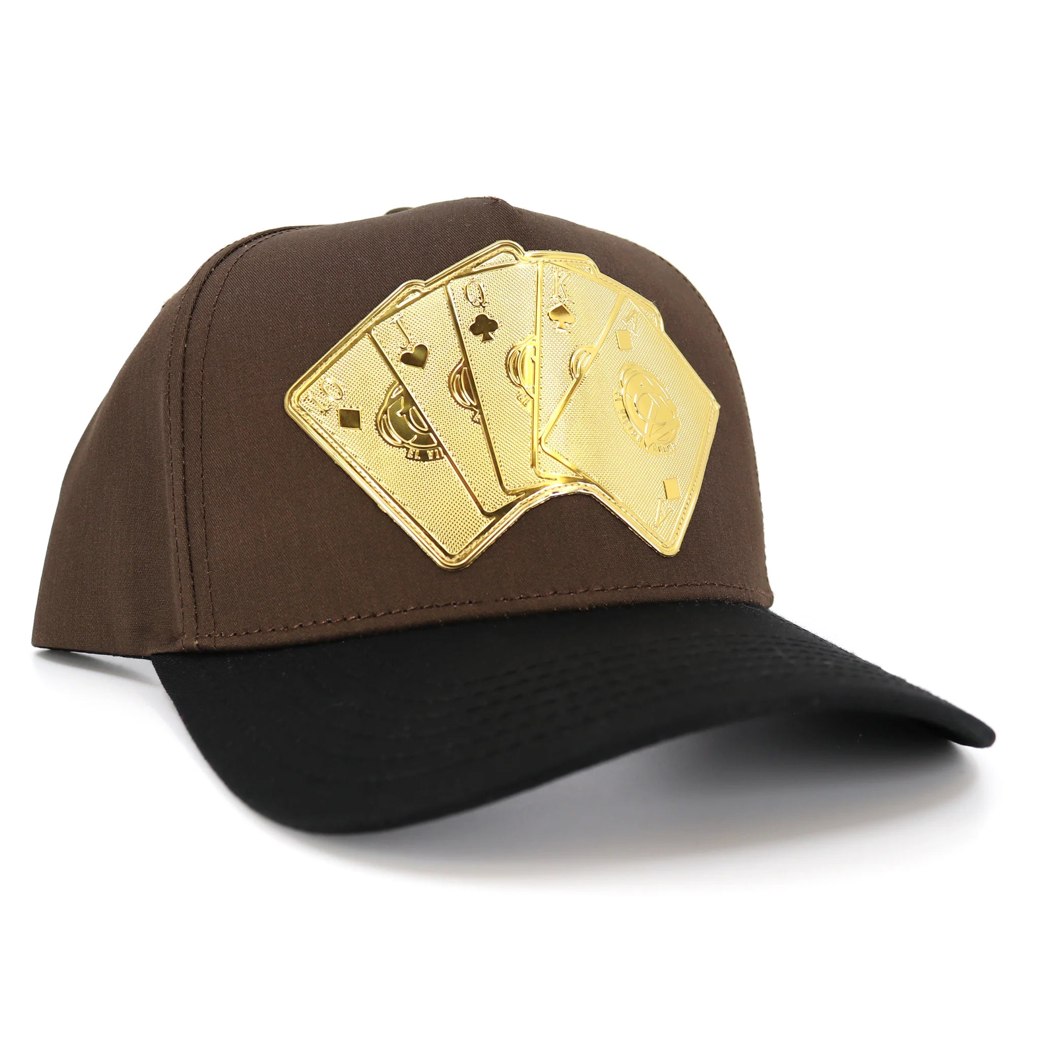 El Viejon Brand Baraja De Oro Brown AVC Hat