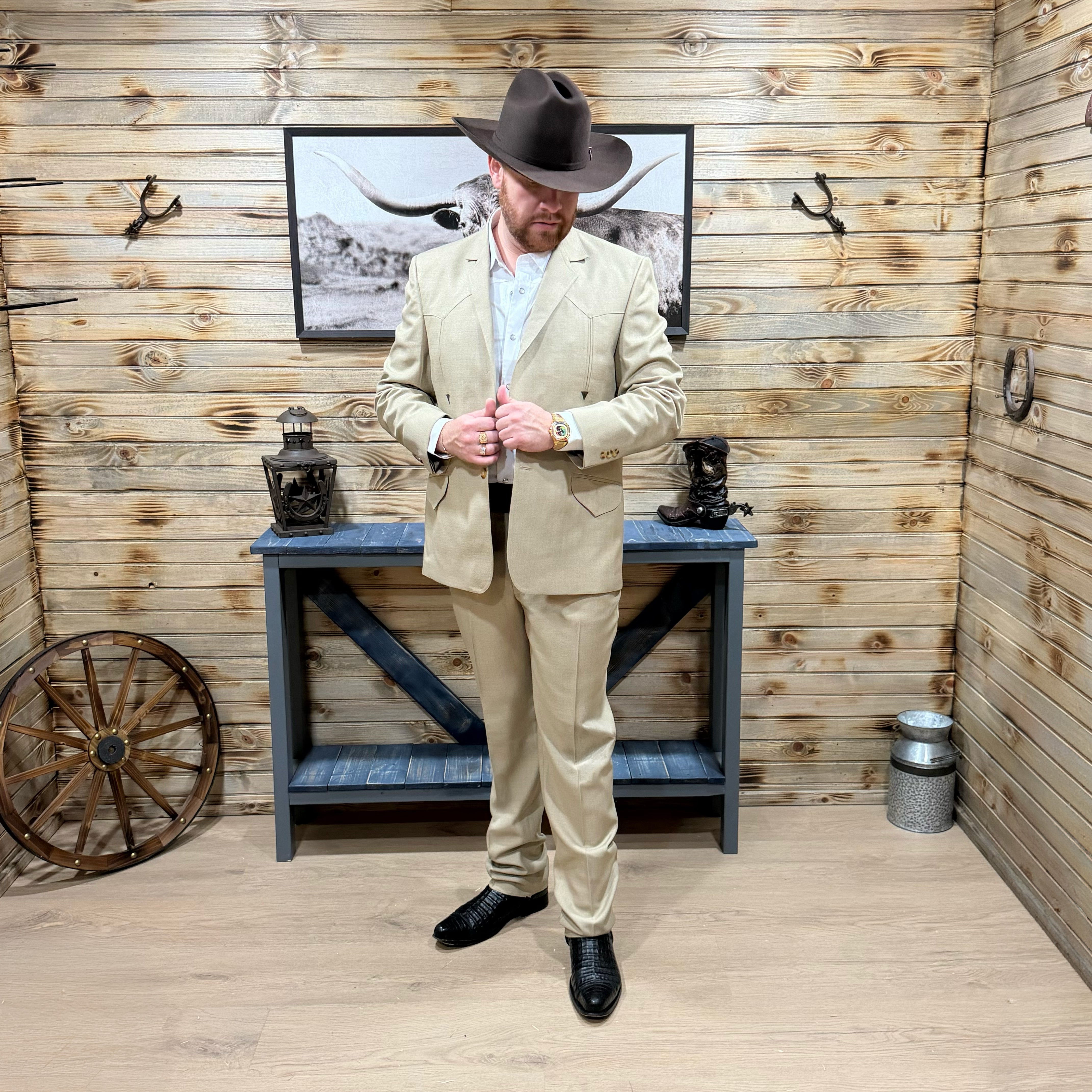 Traje Vaquero Campirano TL02 - Khaki