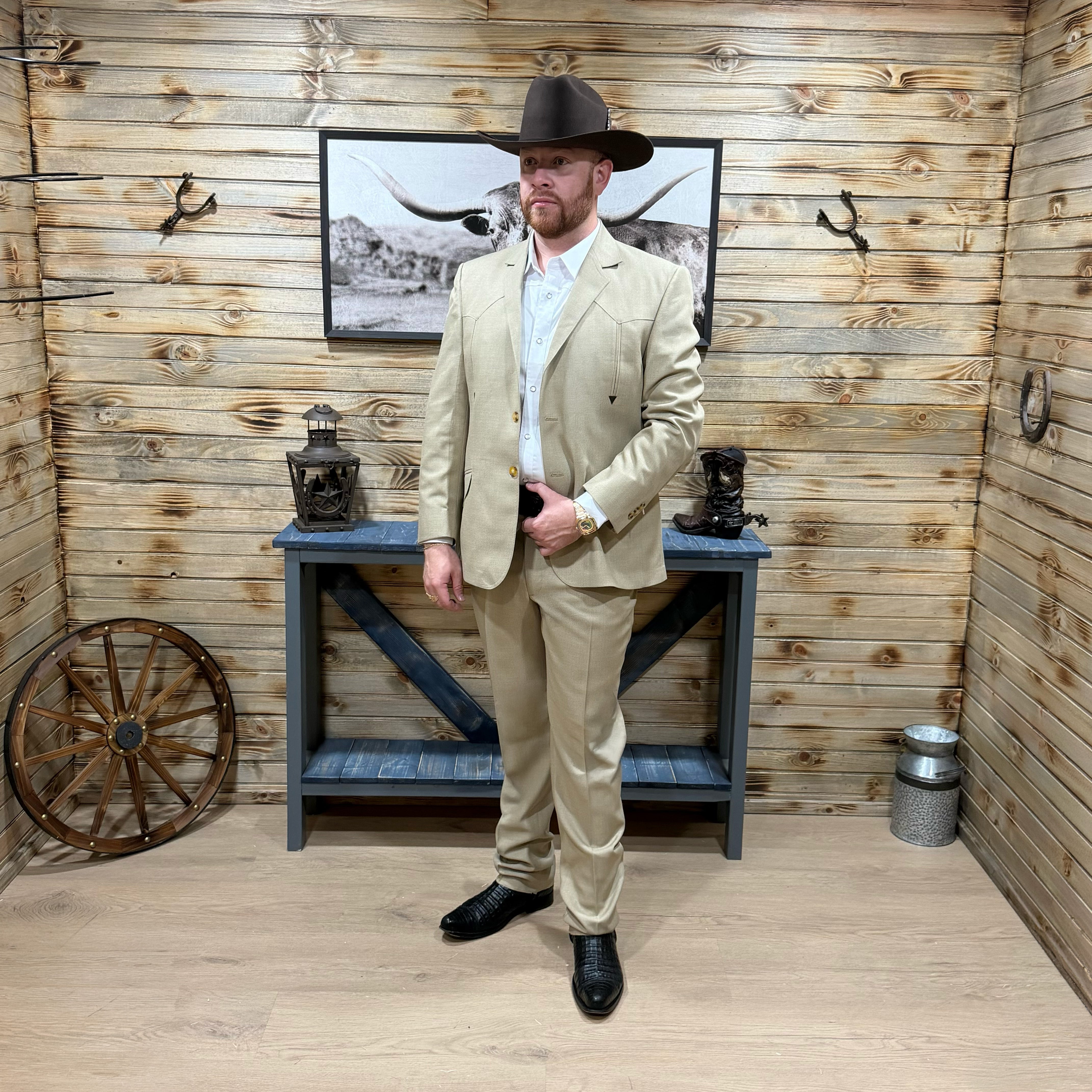 Traje Vaquero Campirano TL02 - Khaki