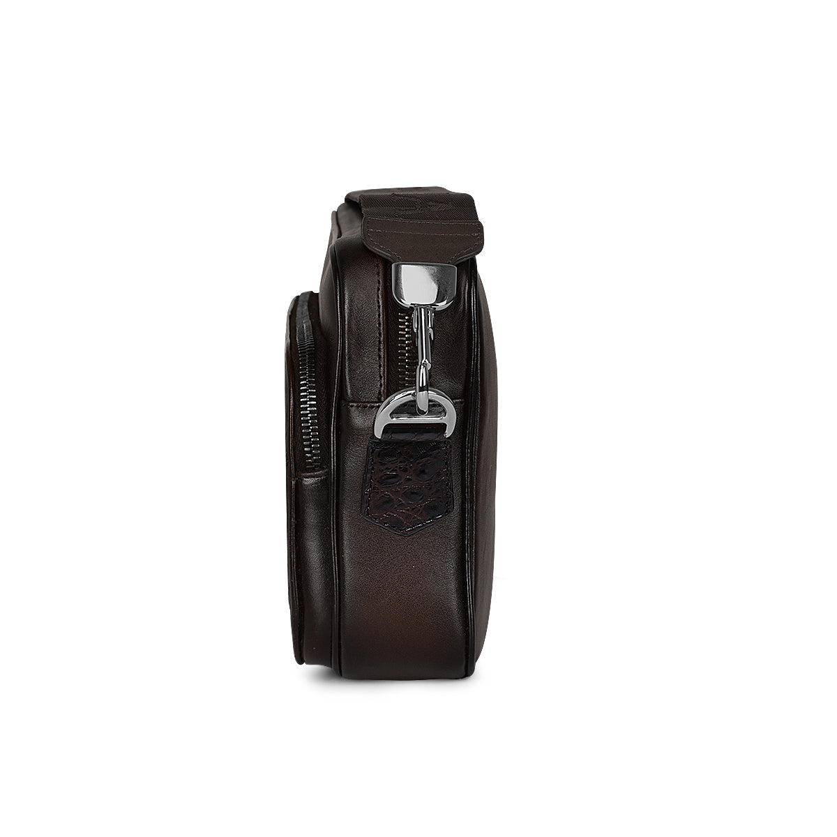 Cuadra Caiman Zipper Bag DU755 - Chocolate
