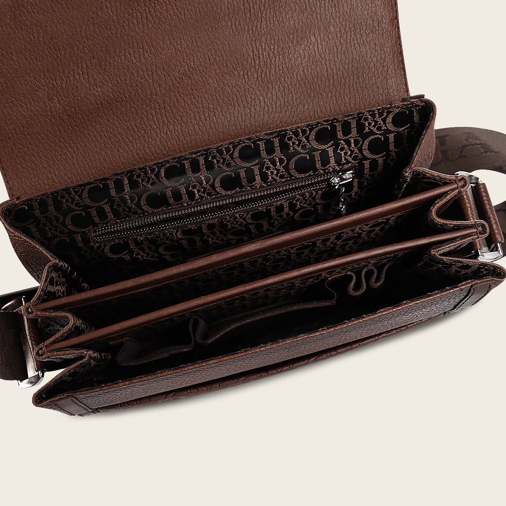 Cuadra Brown Caiman Fuscus Bag DU644