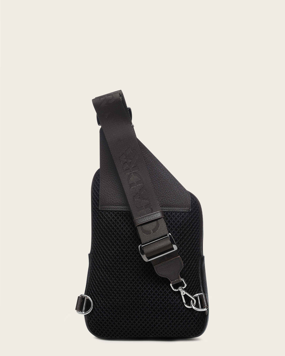 Cuadra Caiman Zipper Messenger Bag DU760 - Chocolate