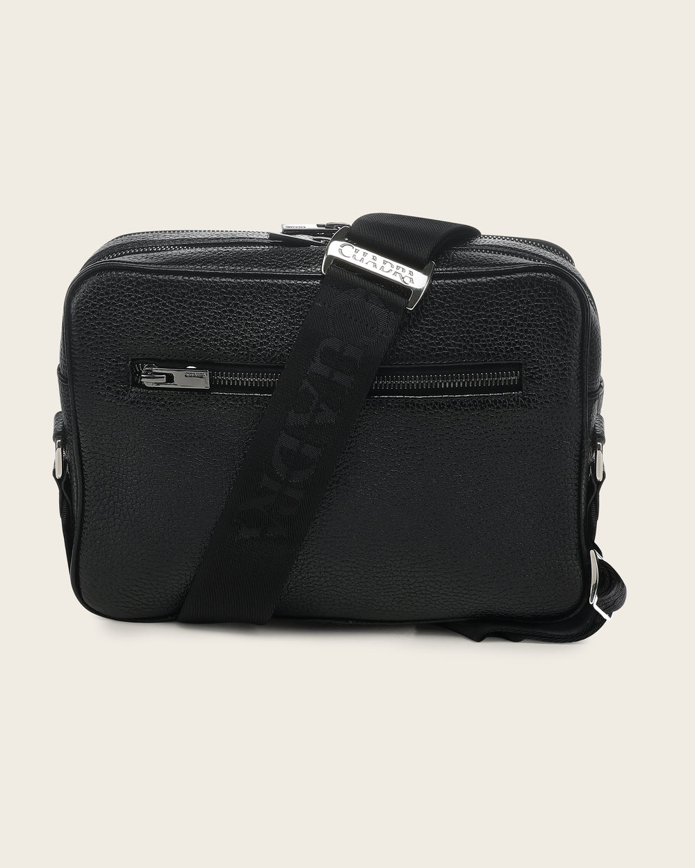 Cuadra Black Stingray Zipper Bag DU810
