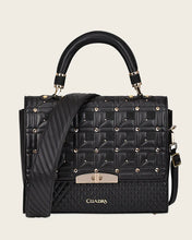 Cargar imagen en el visor de la galería, Cuadra Stingray Black Handbag
