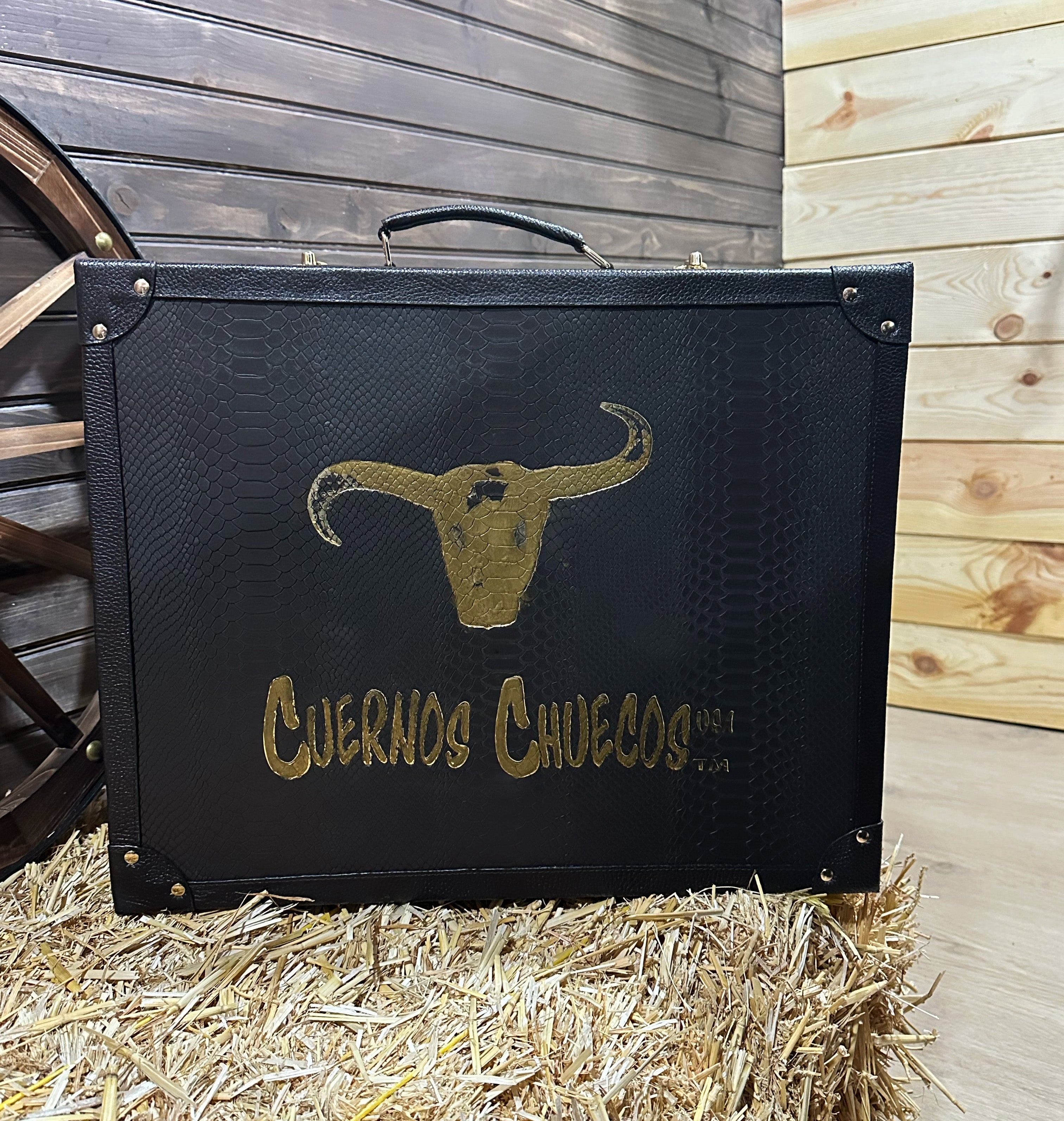 Cuernos Chuecos 1,000x King Ranch Beaver/Mink Fur Hat - Chocolate