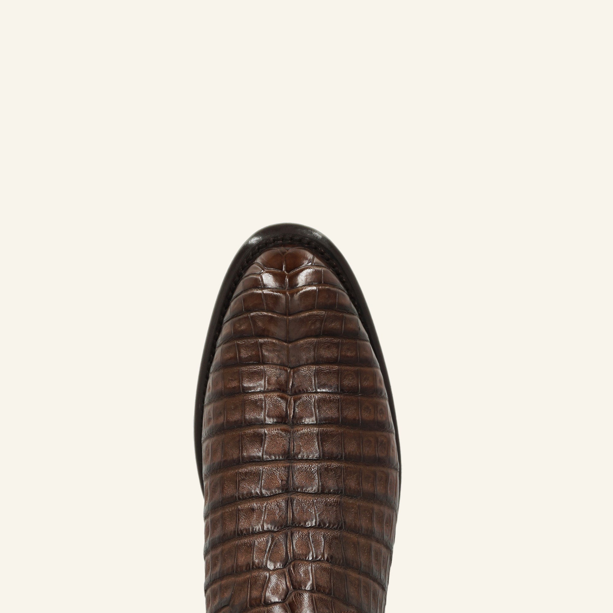 Los Altos Boots Roper Caiman Belly 69Z8207 - Brown