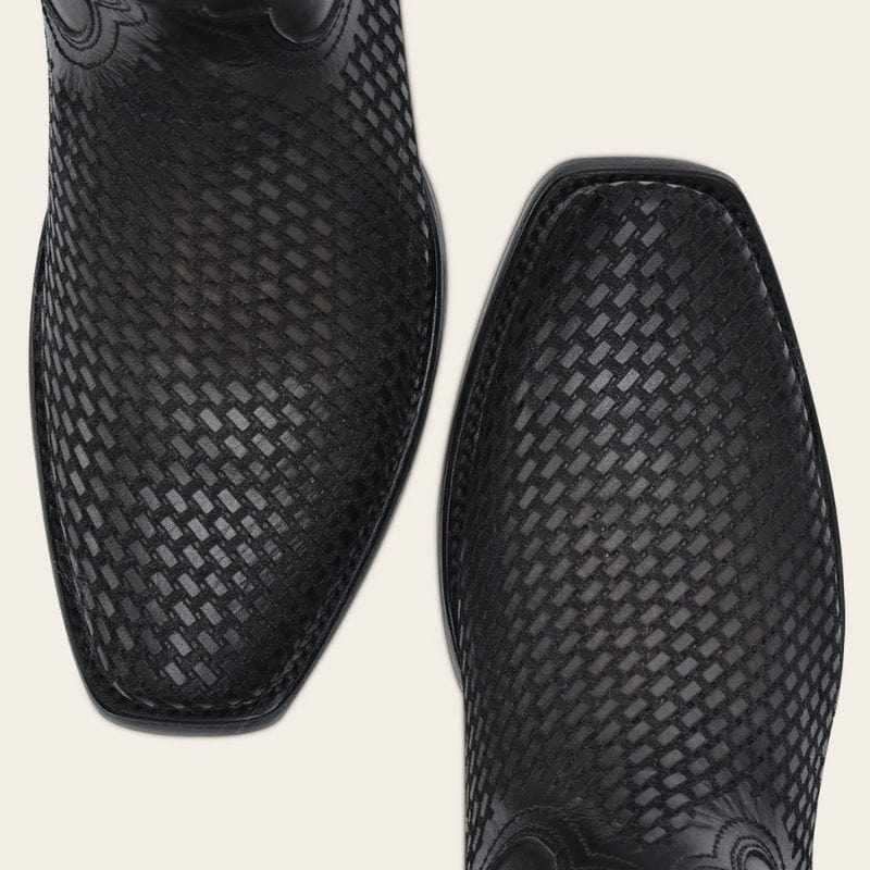 Cuadra Men's Oxford Laser & Woven Narrow Square Toe CU969 - Tokio Gris