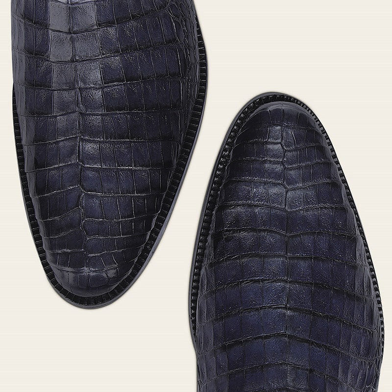 Franco Cuadra Collection Caiman Short Boot FF206 - Paris Azul