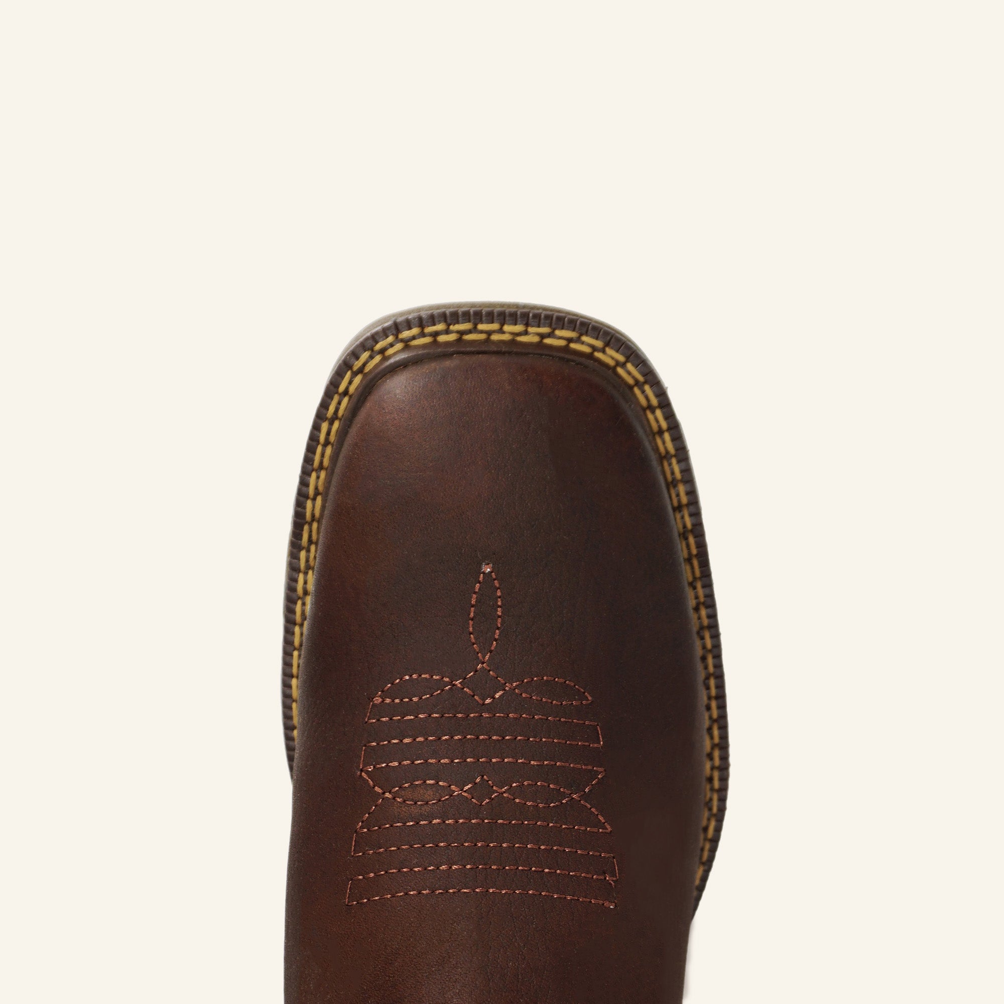 Cebu Square Toe Work Boot Tundra - Brown