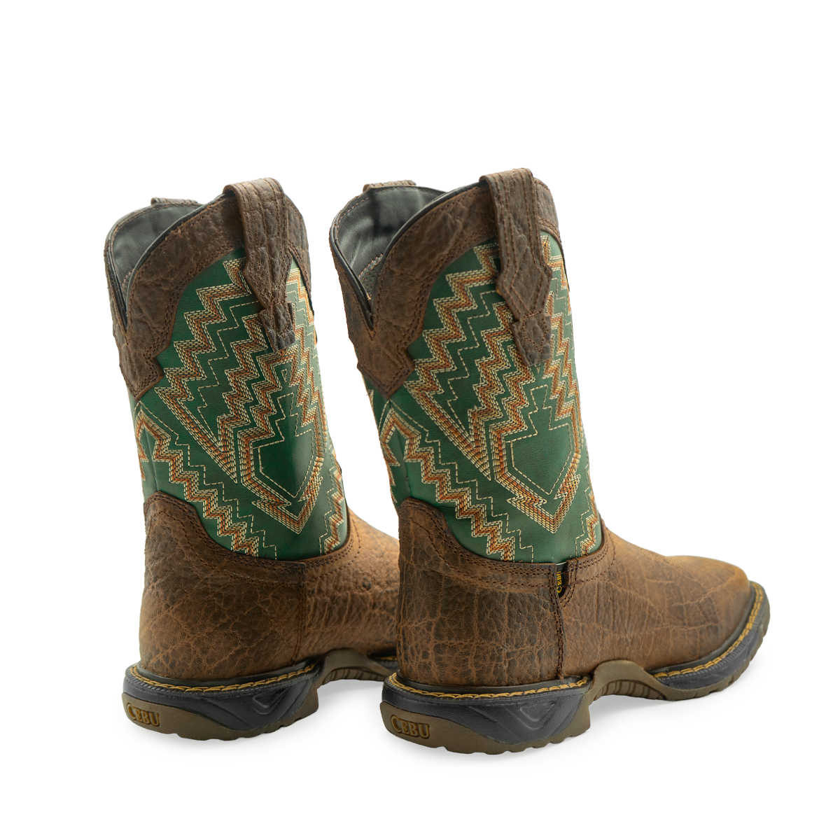 Cebu Square Toe Work Boot Cochise - Cognac