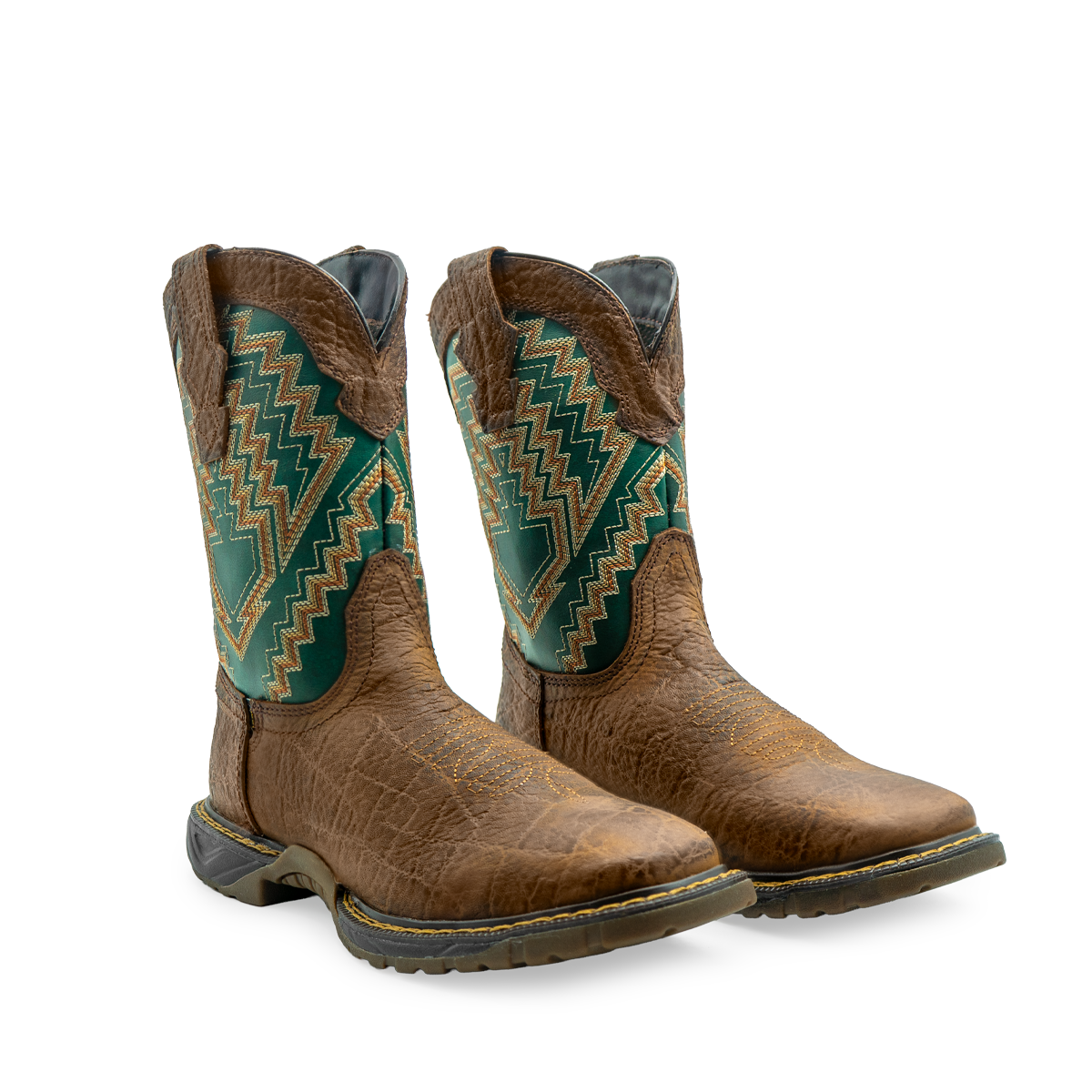 Cebu Square Toe Work Boot Cochise - Cognac