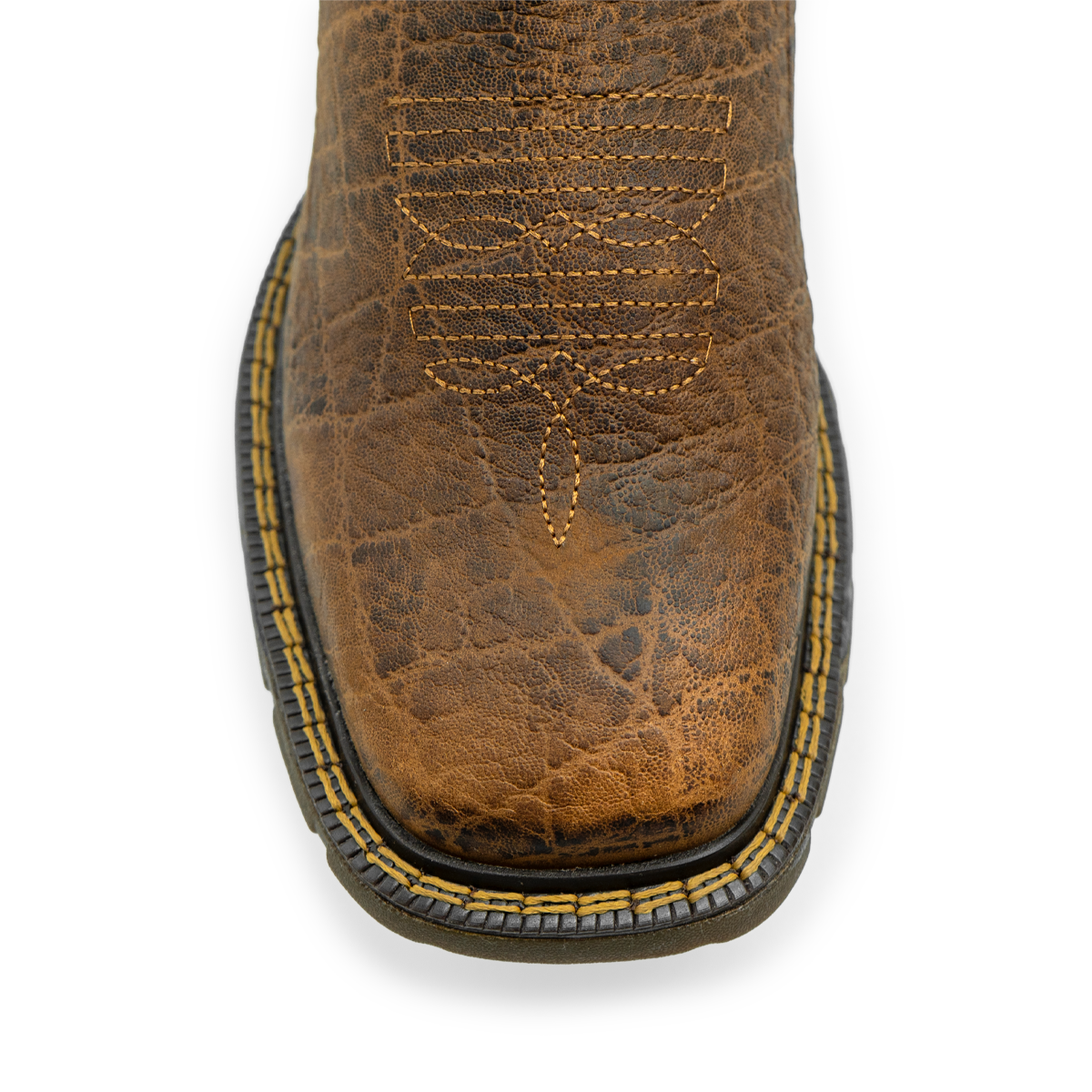 Cebu Square Toe Work Boot Cochise - Cognac