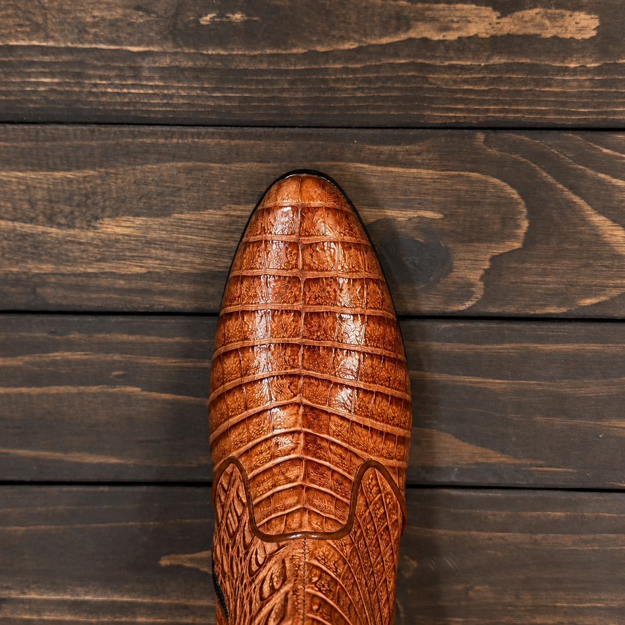 Marquez de Leon Botin Caiman 2304C - Cognac
