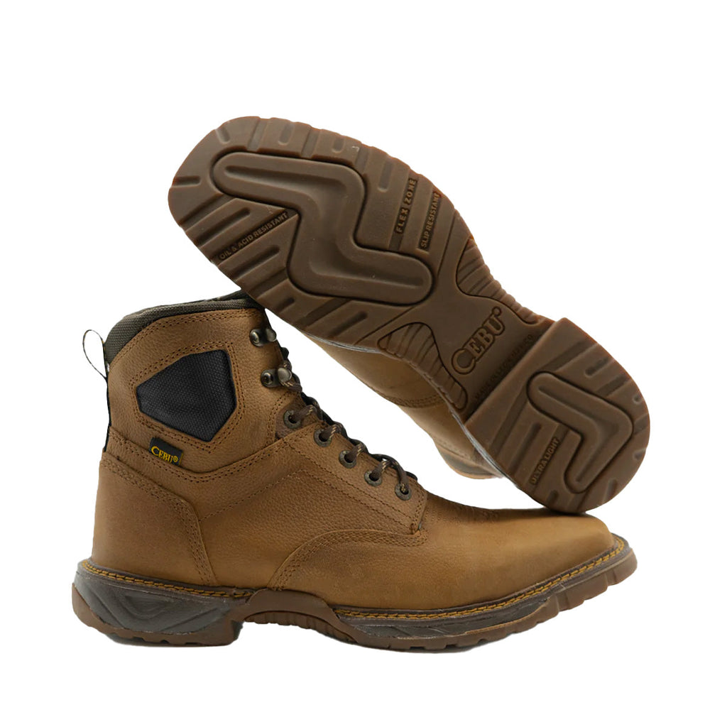 Cebu Work Boot Hawk - Tan