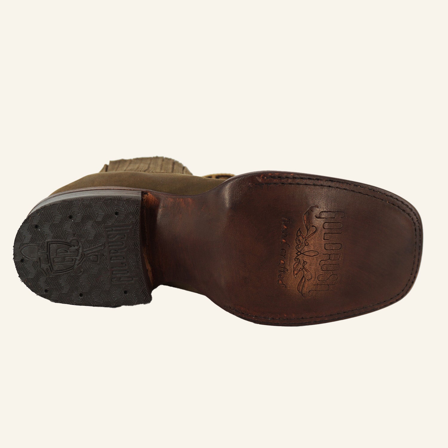 Gold Rush Women's Short Boot CR086 - Nobuck Tabaco