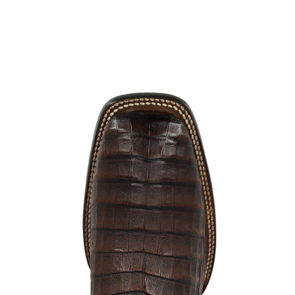 Cuadra Men's Caiman Zipper & Elastic Square Toe CU892 - Porto Maple