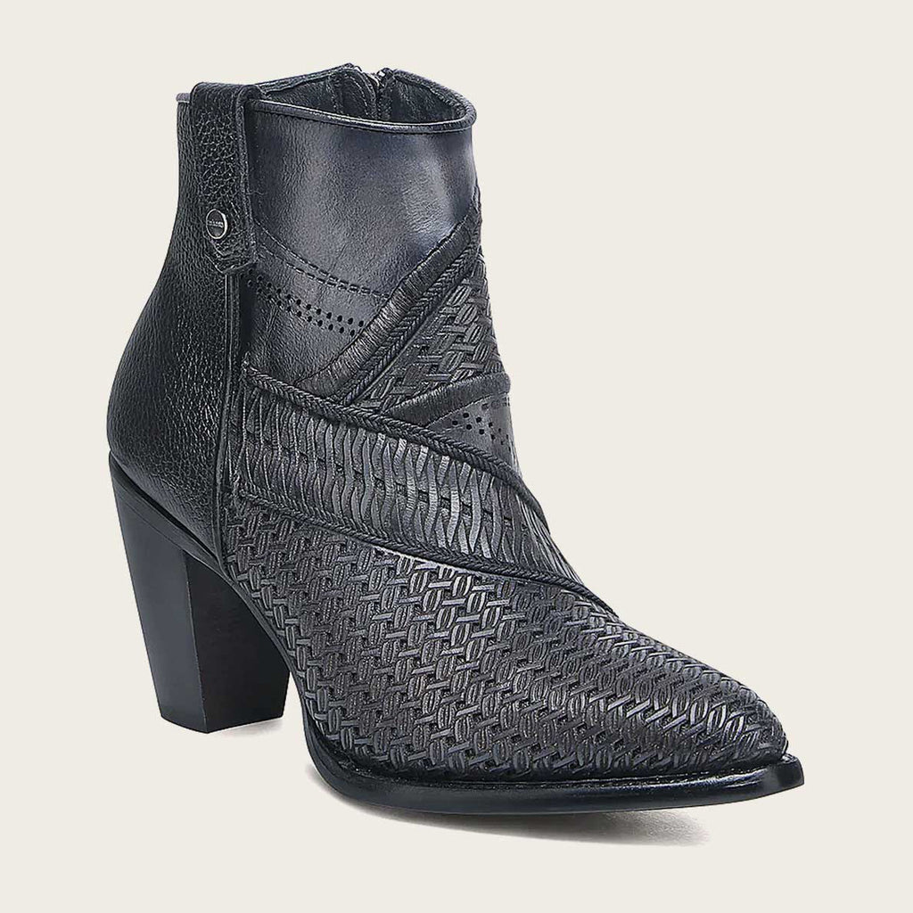Cuadra Women's Laser & Embroidery Square Toe CU948 - Gris Oxford