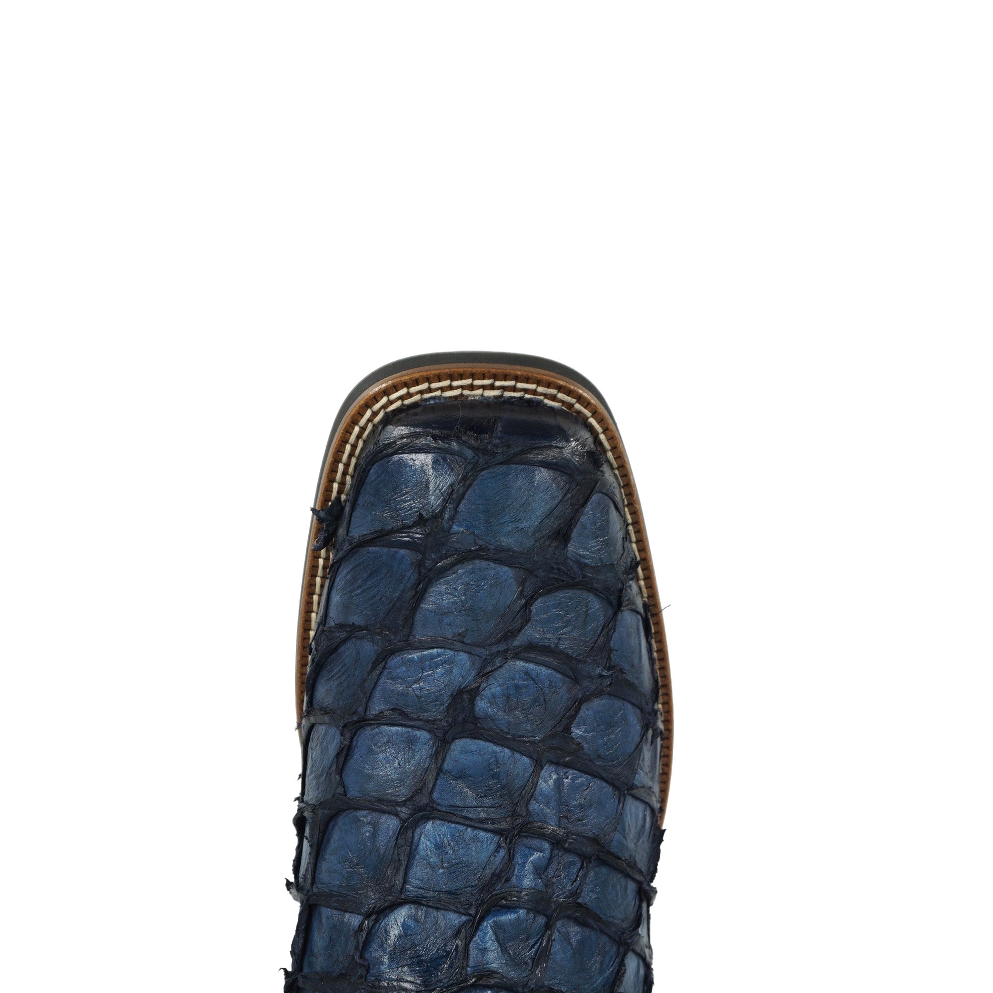 Men's Cuadra Pirarucu Fish Embroidery Boot CU981 - Navy