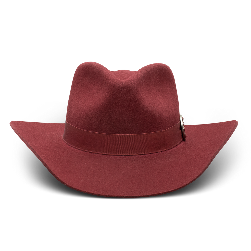 Charlie Horse Cowboy Killer Cloud Wool Hat - Burgundy