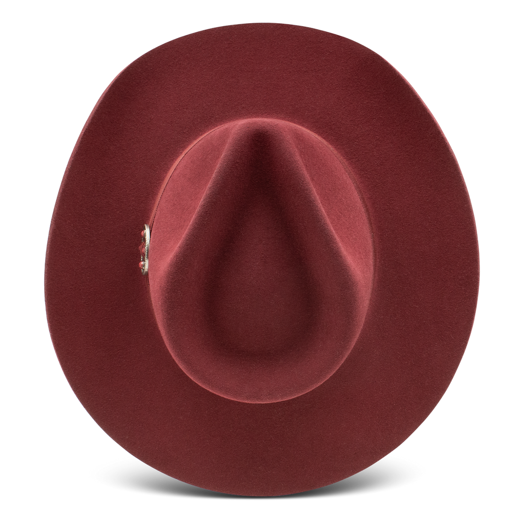 Charlie Horse Cowboy Killer Cloud Wool Hat - Burgundy