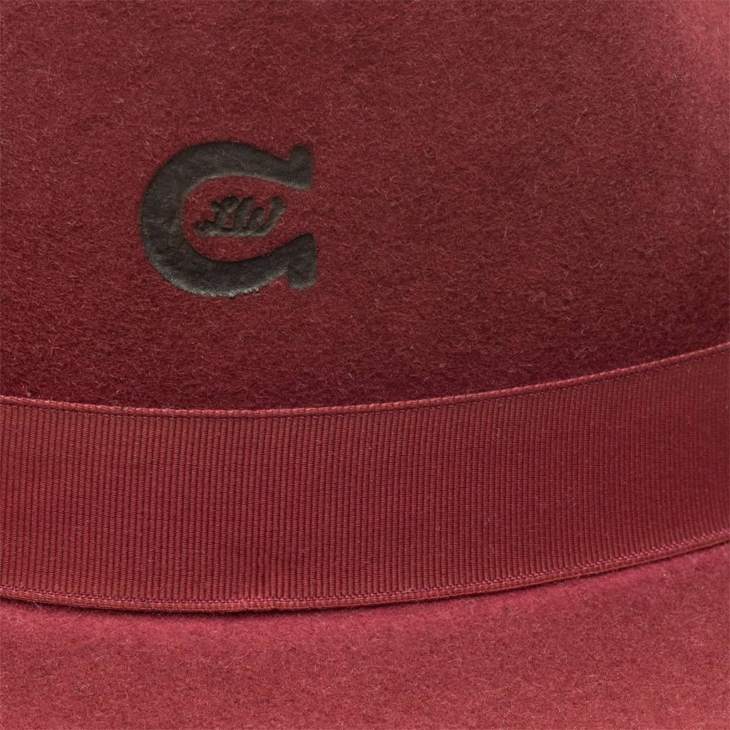 Charlie Horse Cowboy Killer Cloud Wool Hat - Burgundy