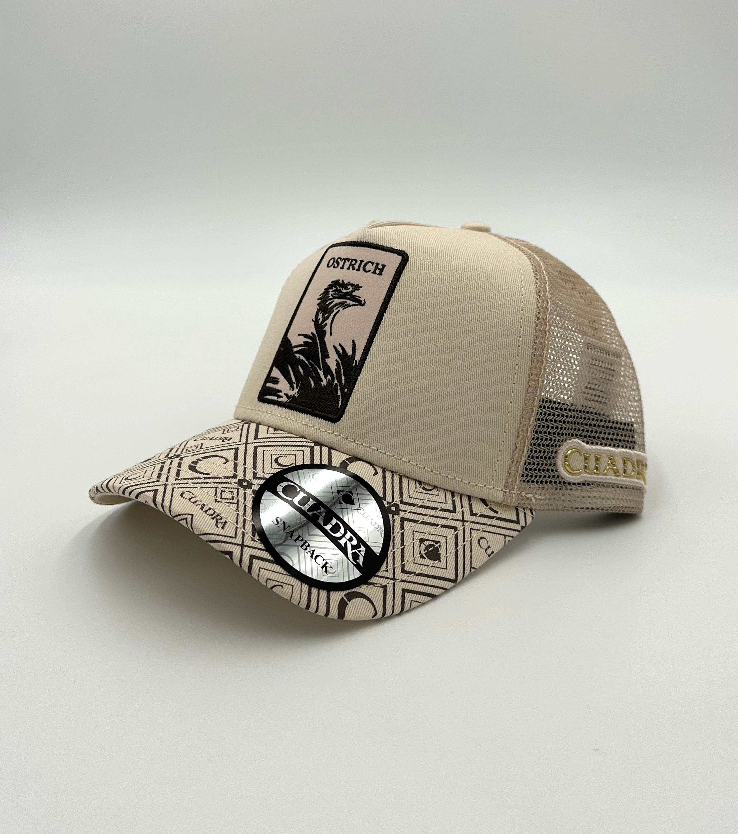 Cuadra Ostrich Trucker Hat
