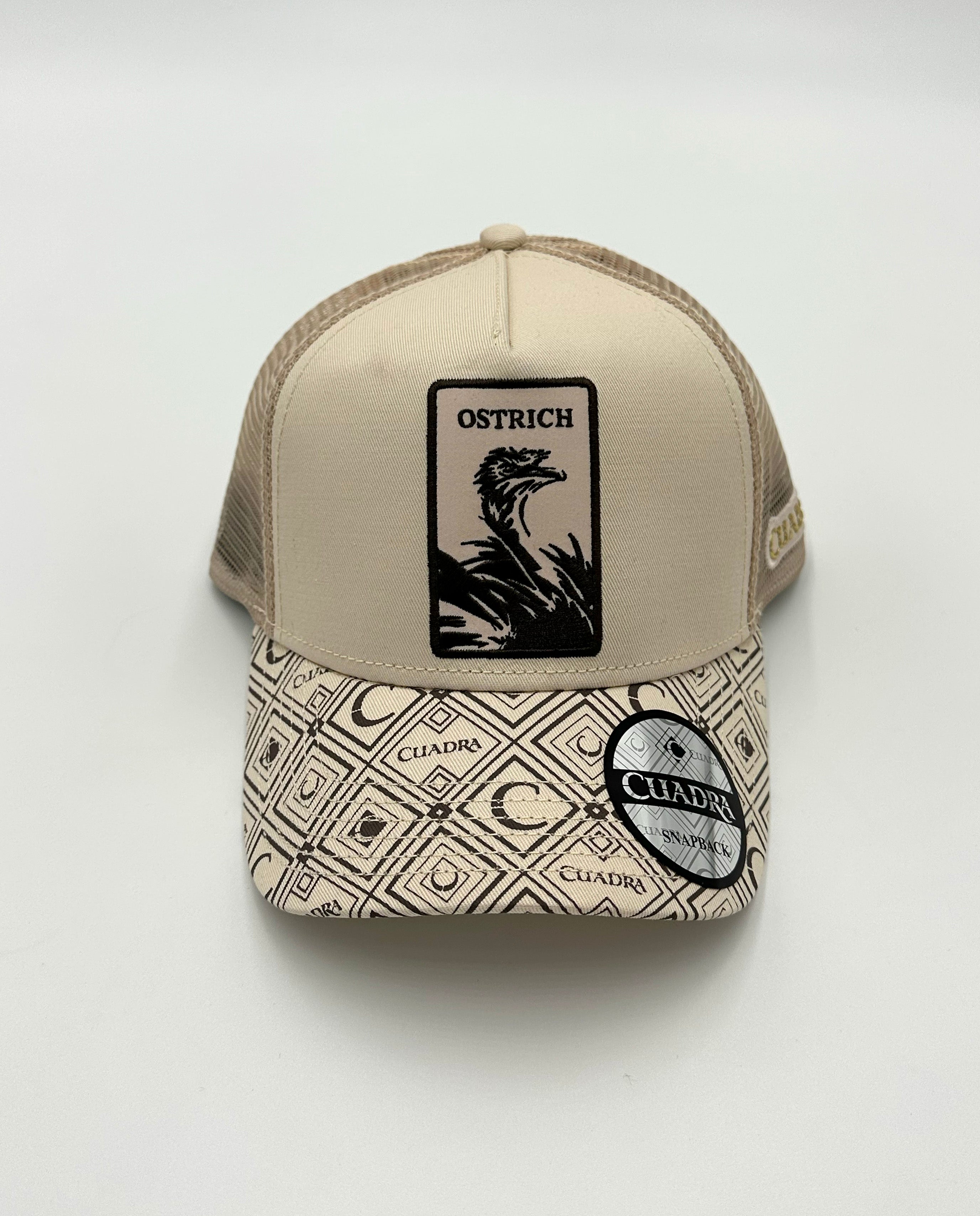 Cuadra Ostrich Trucker Hat