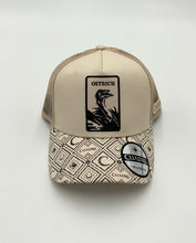 Load image into Gallery viewer, Cuadra Ostrich Trucker Hat
