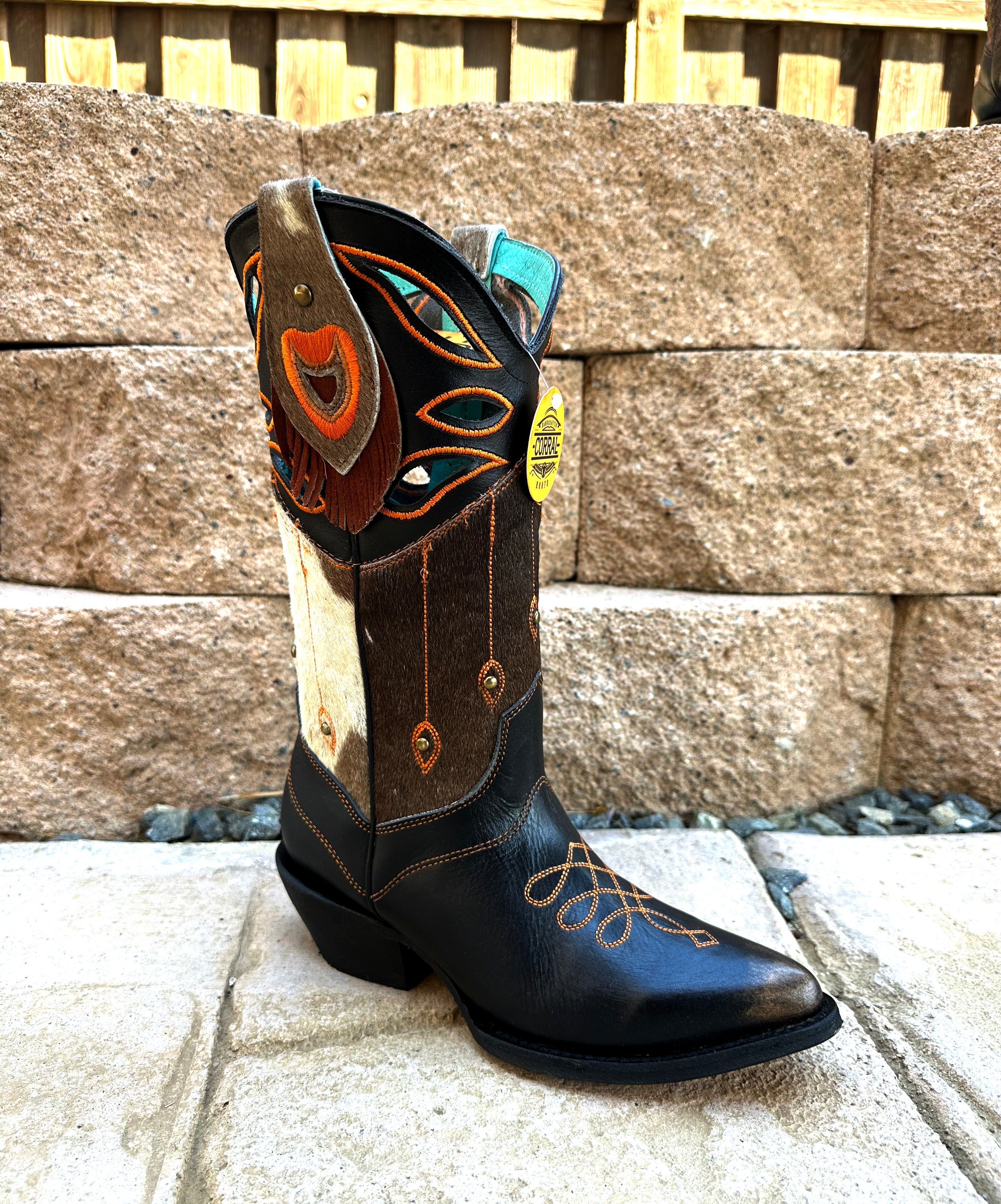 Corral Women's Western Urban Fashion Boots Z0147 - Black