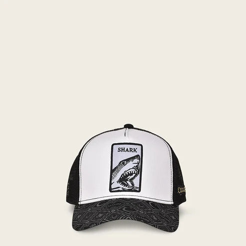 Cuadra Men's Shark Inspiration Cap CC101 - Black