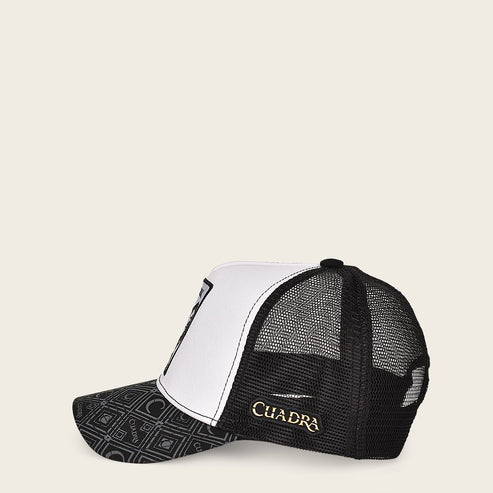 Cuadra Men's Shark Inspiration Cap CC101 - Black