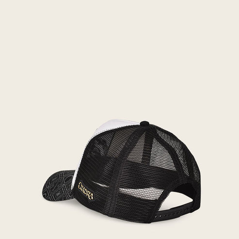 Cuadra Men's Shark Inspiration Cap CC101 - Black