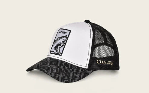 Cuadra Men's Shark Inspiration Cap CC101 - Black