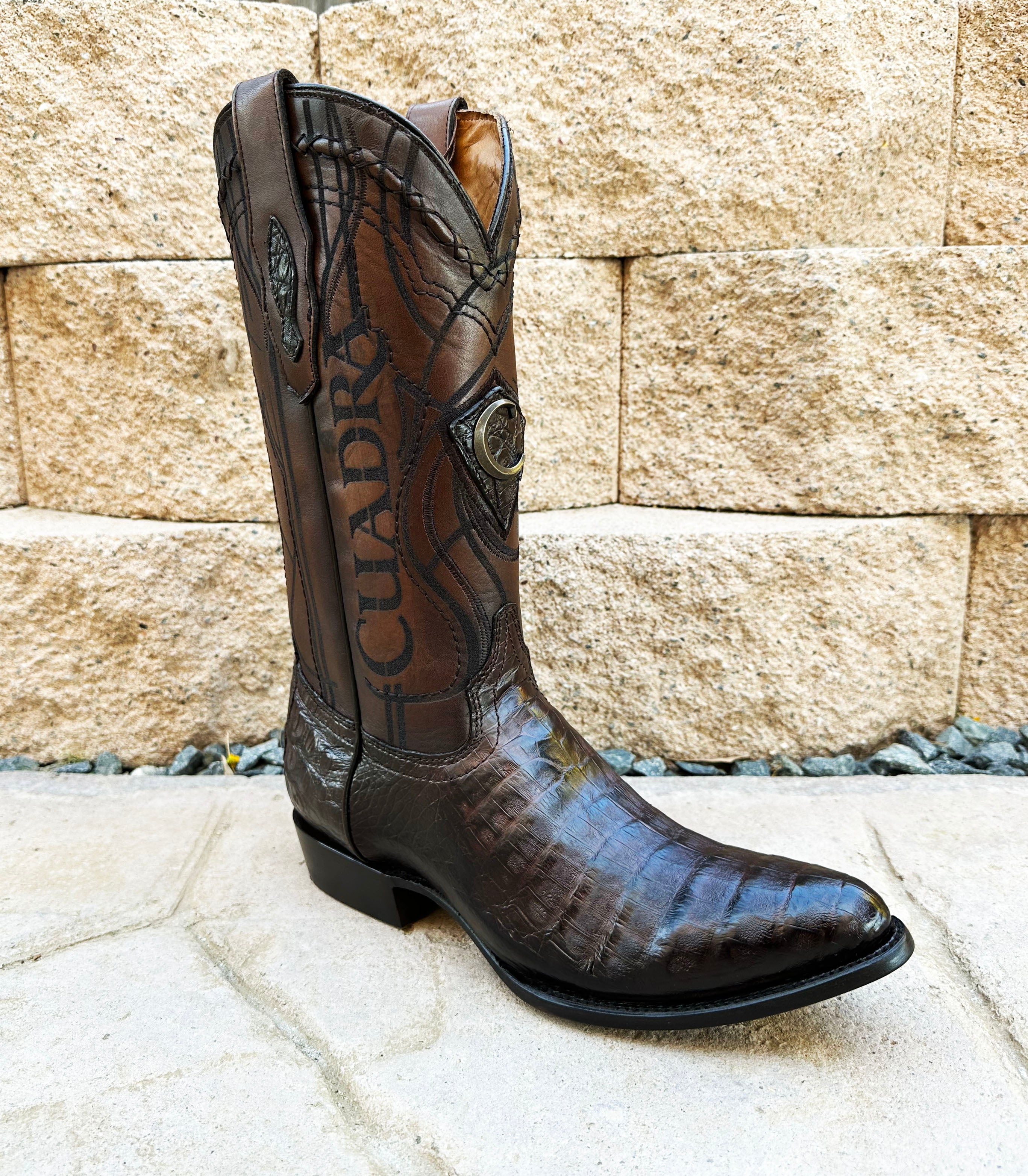 Men's Cuadra Round Toe Fuscus Belly CU424 - Paris Cafe