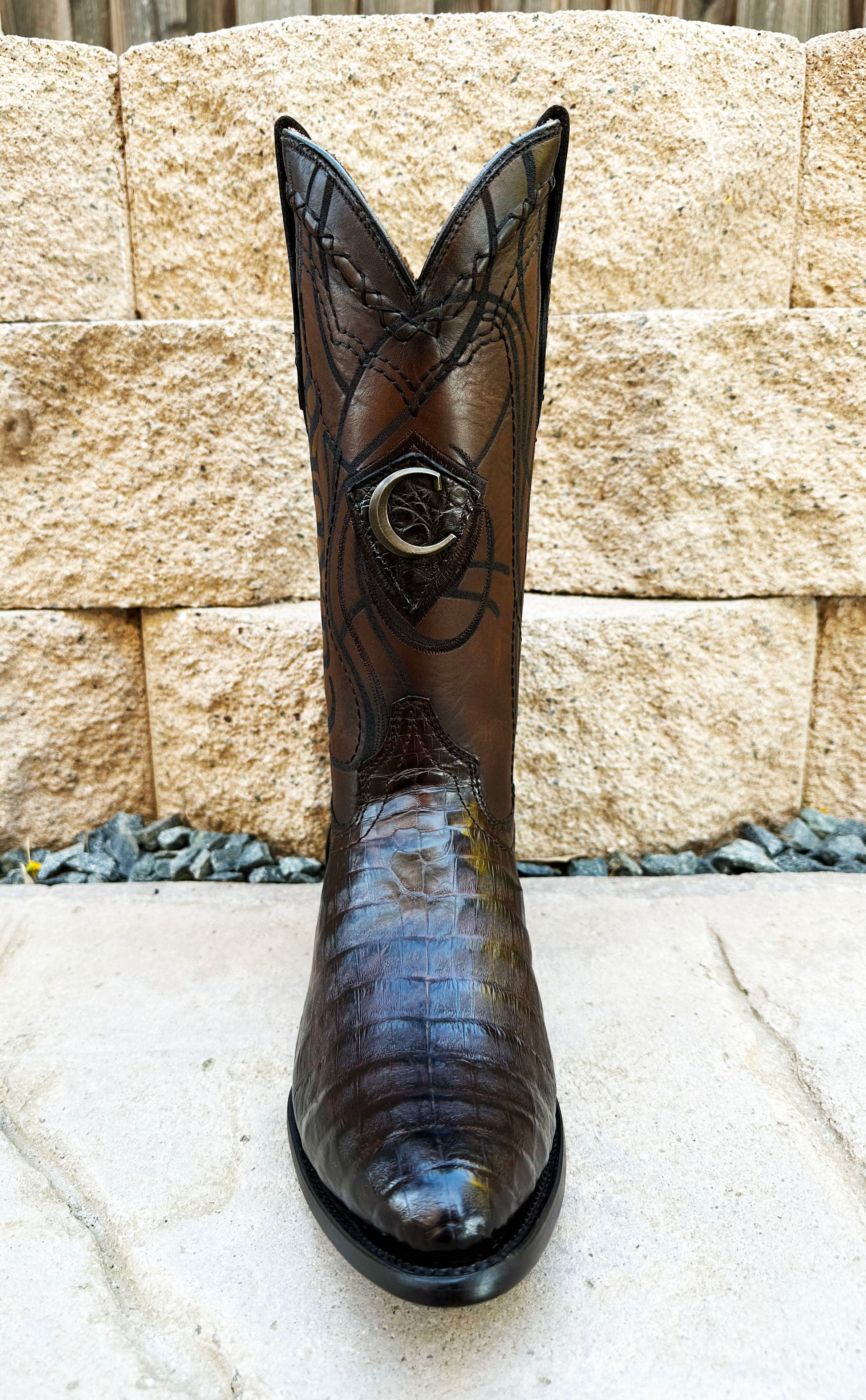 Men's Cuadra Round Toe Fuscus Belly CU424 - Paris Cafe