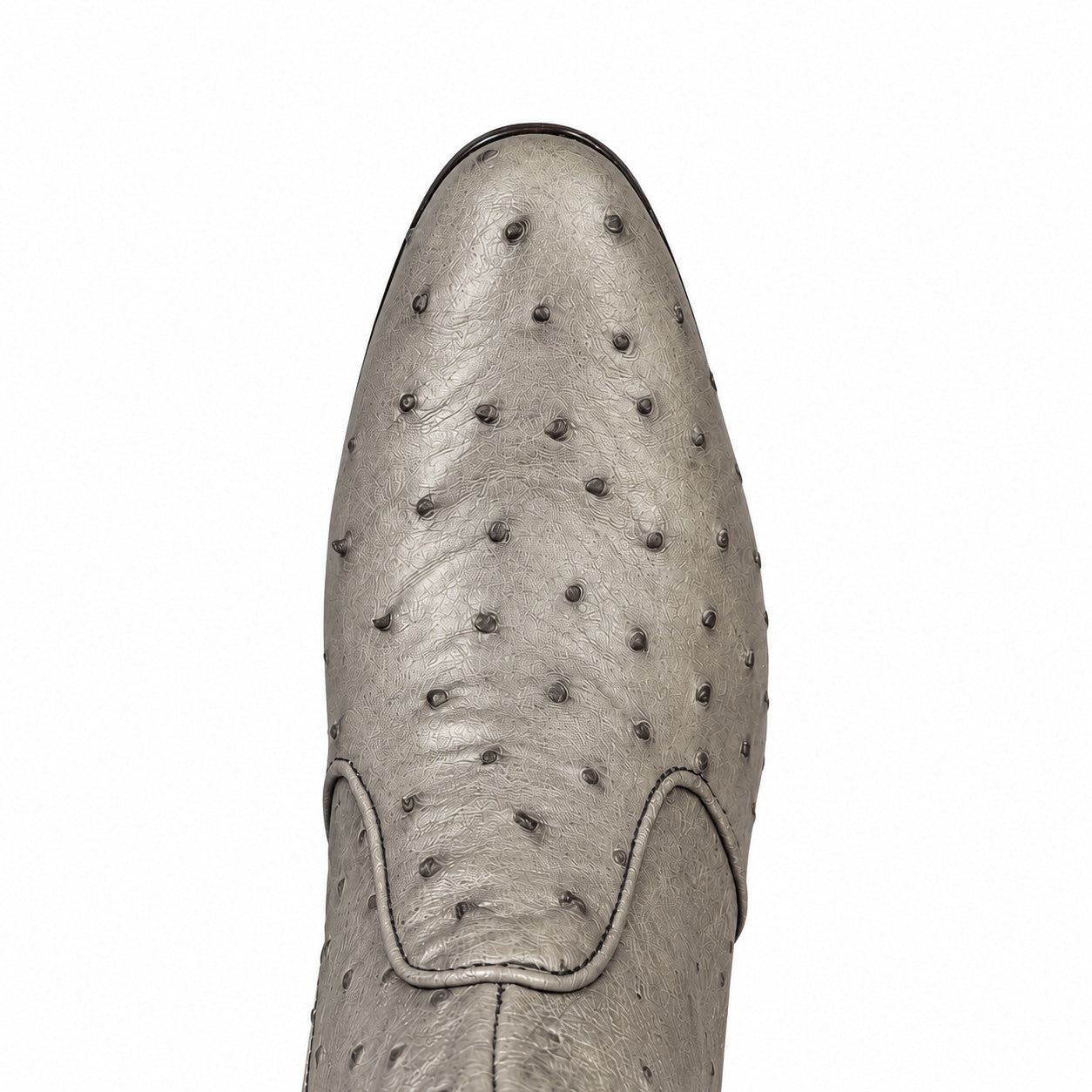 Marquez de Leon Botin Avestruz 2304O - Gris Oscuro