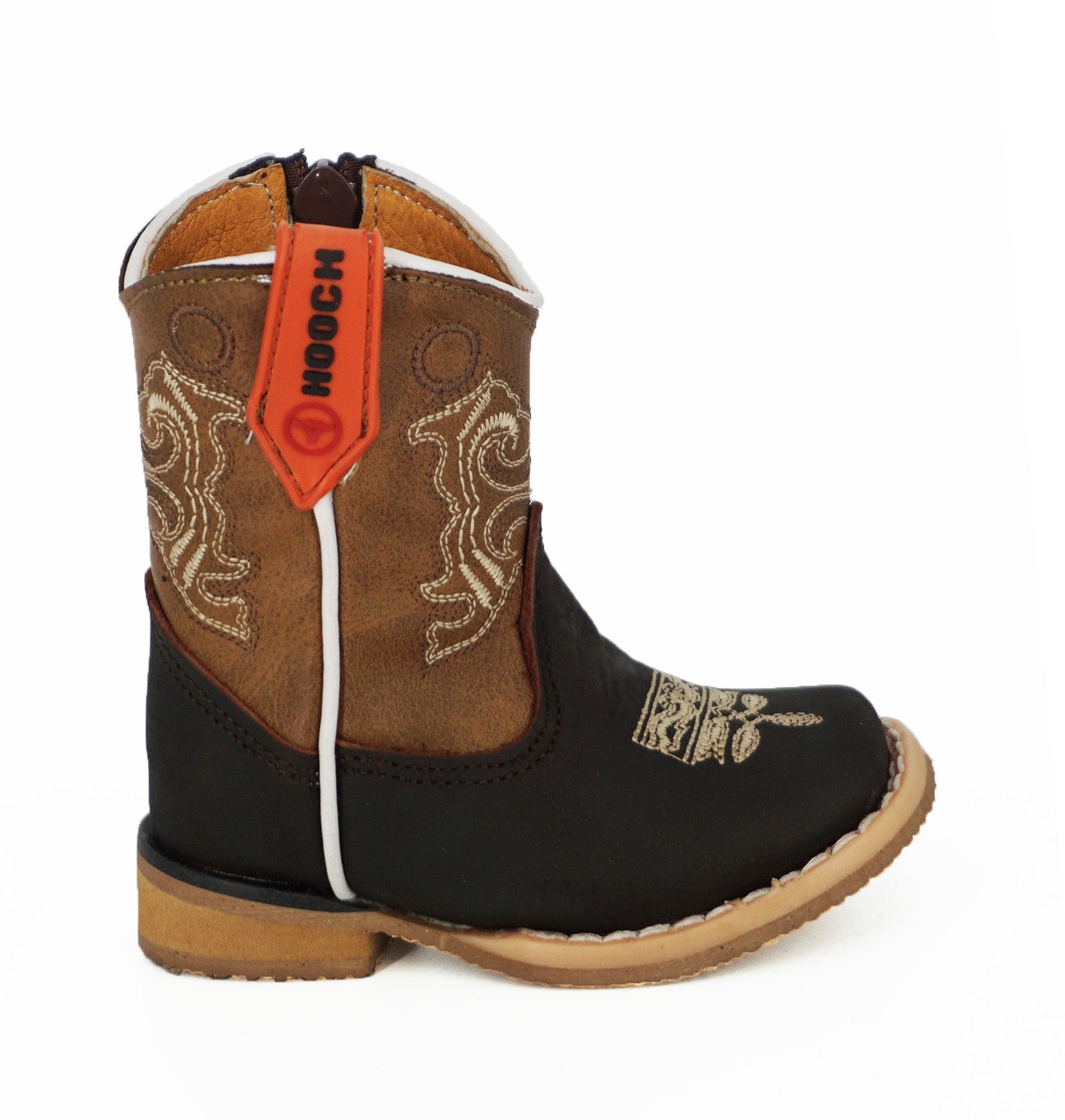 Hooch Baby Boot H519 Chinela Tubo Miel - Cafe
