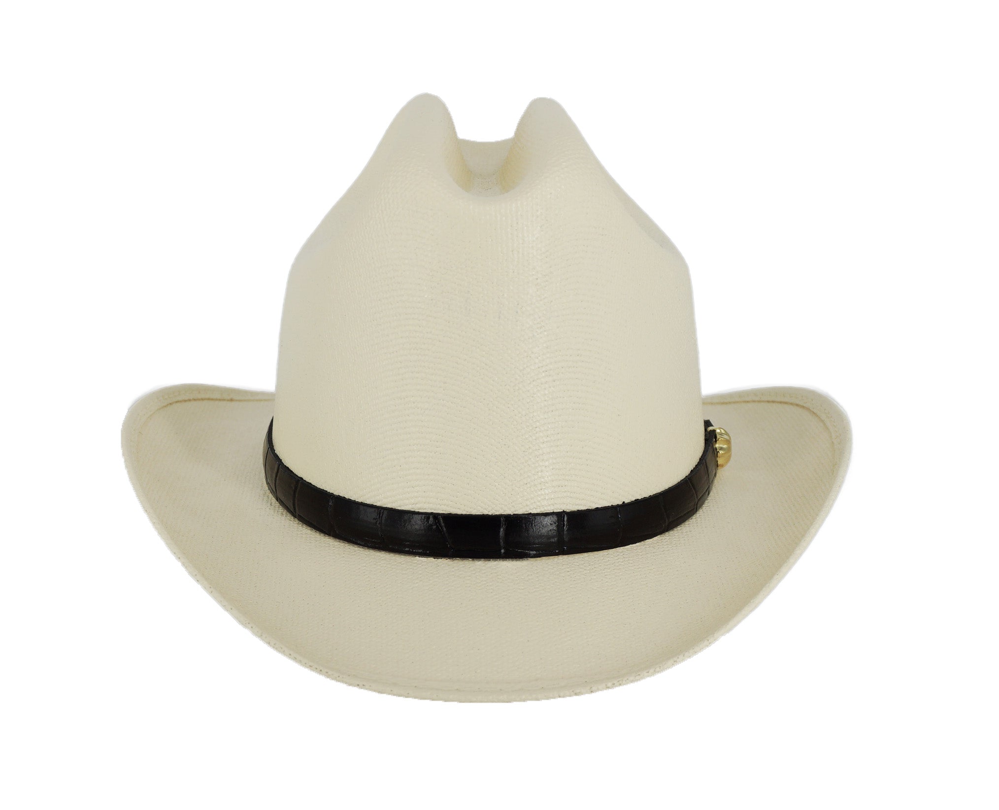 Stone Kids Straw Hat Black Band (One Size) SK06