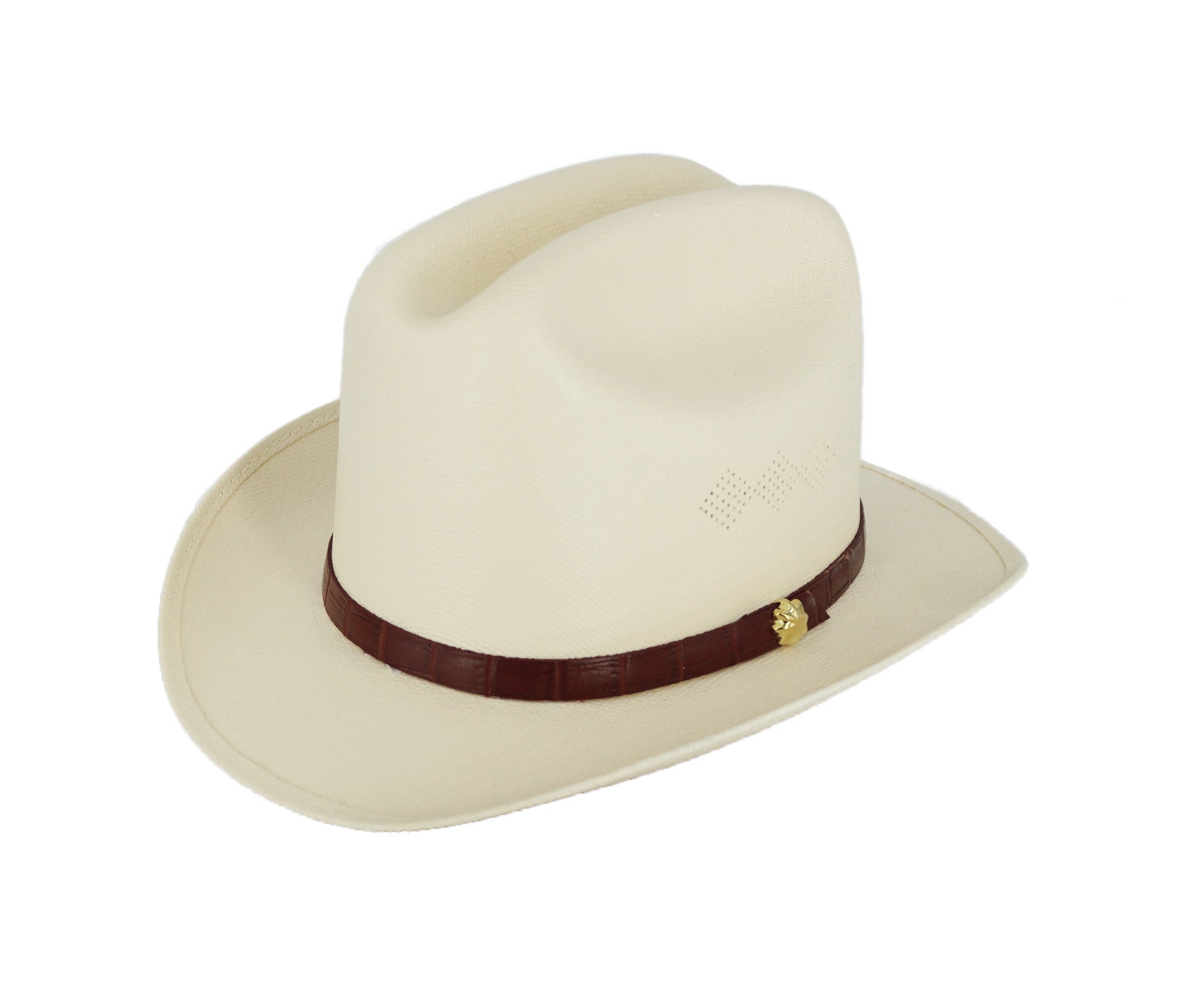Stone Kids Straw Hat Brown Band (One Size) SK07