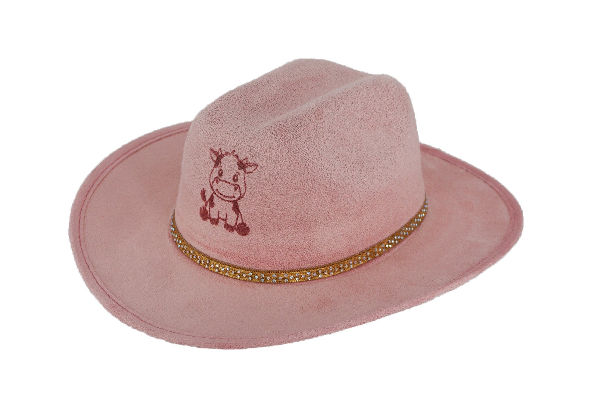 Stone Kids Cowboy Hat (One Size) - Pink SK12