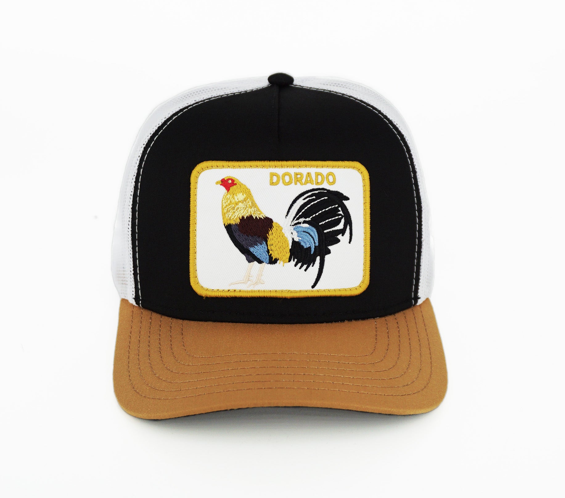 El Viejon Brand Ranchero Life Gallo Dorado Black/Gold AVC Hat