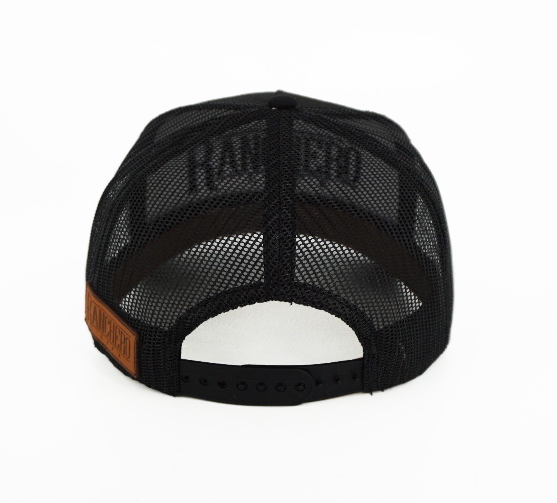 El Viejon Brand Ranchero Life Cuernos Largos Black AVC Hat