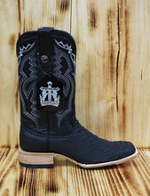Load image into Gallery viewer, Tanner Mark Python Boot TMX208038 - Matte Black
