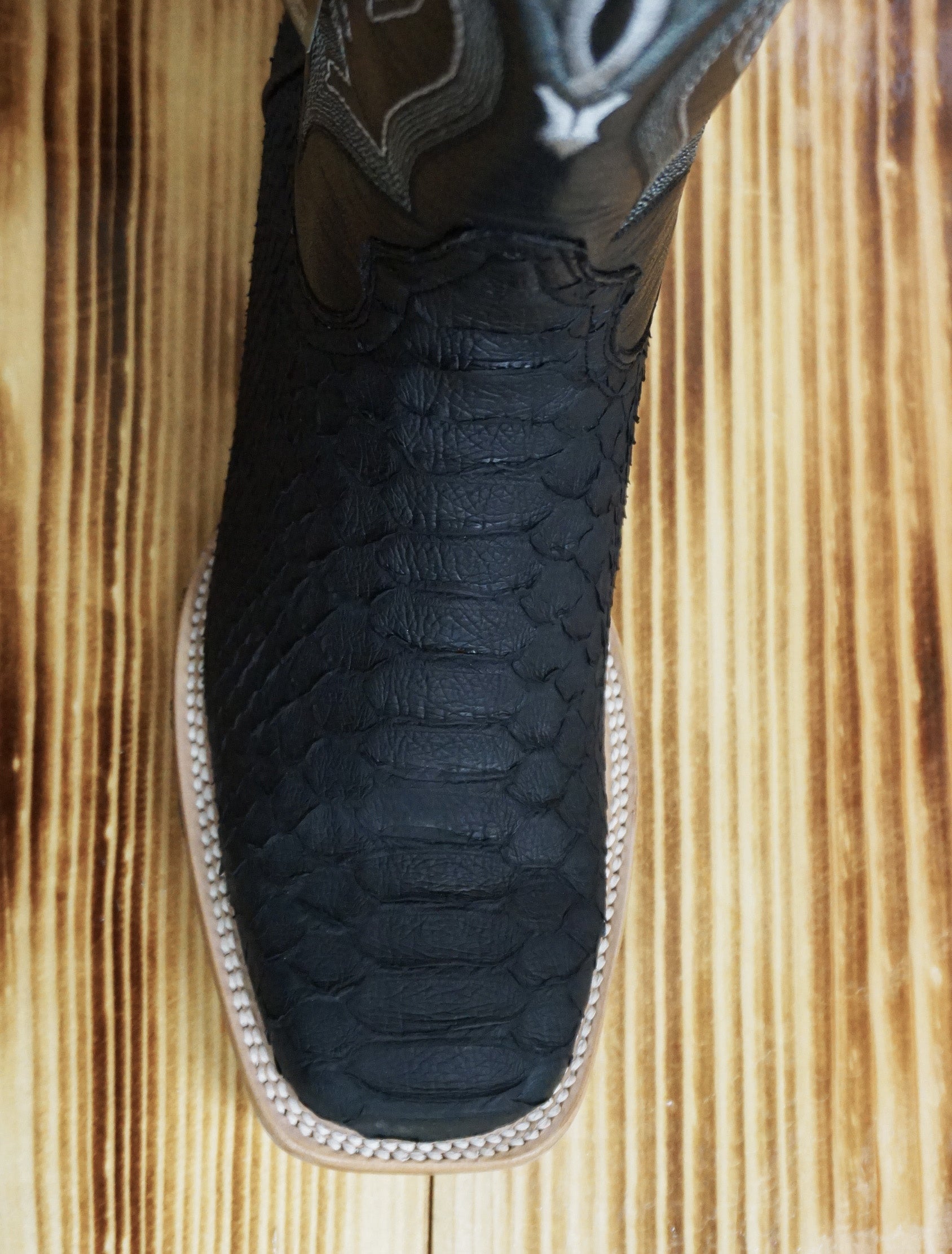 Tanner Mark Python Boot TMX208038 - Matte Black