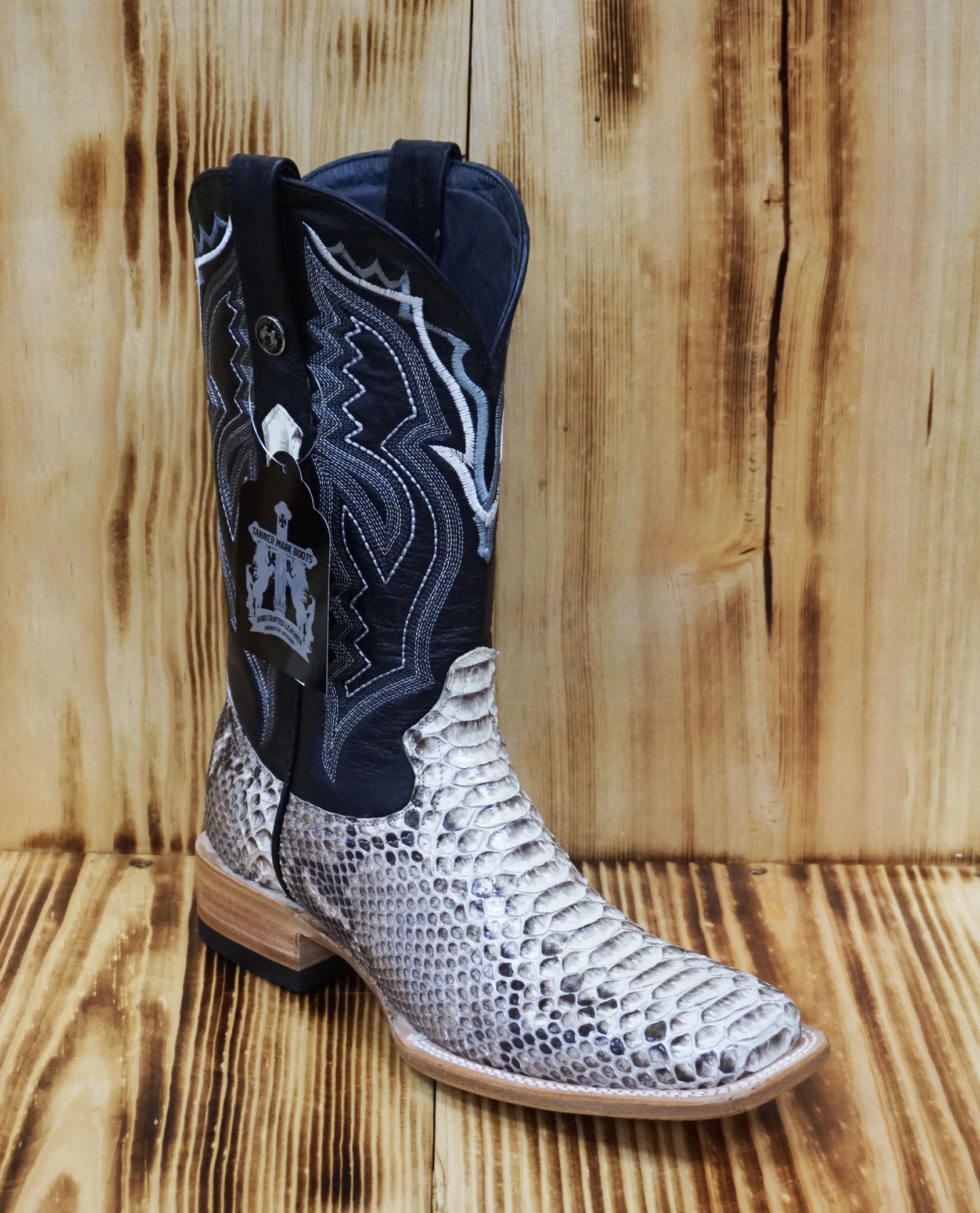 Tanner Mark Python Boot TMX200431 - Natural