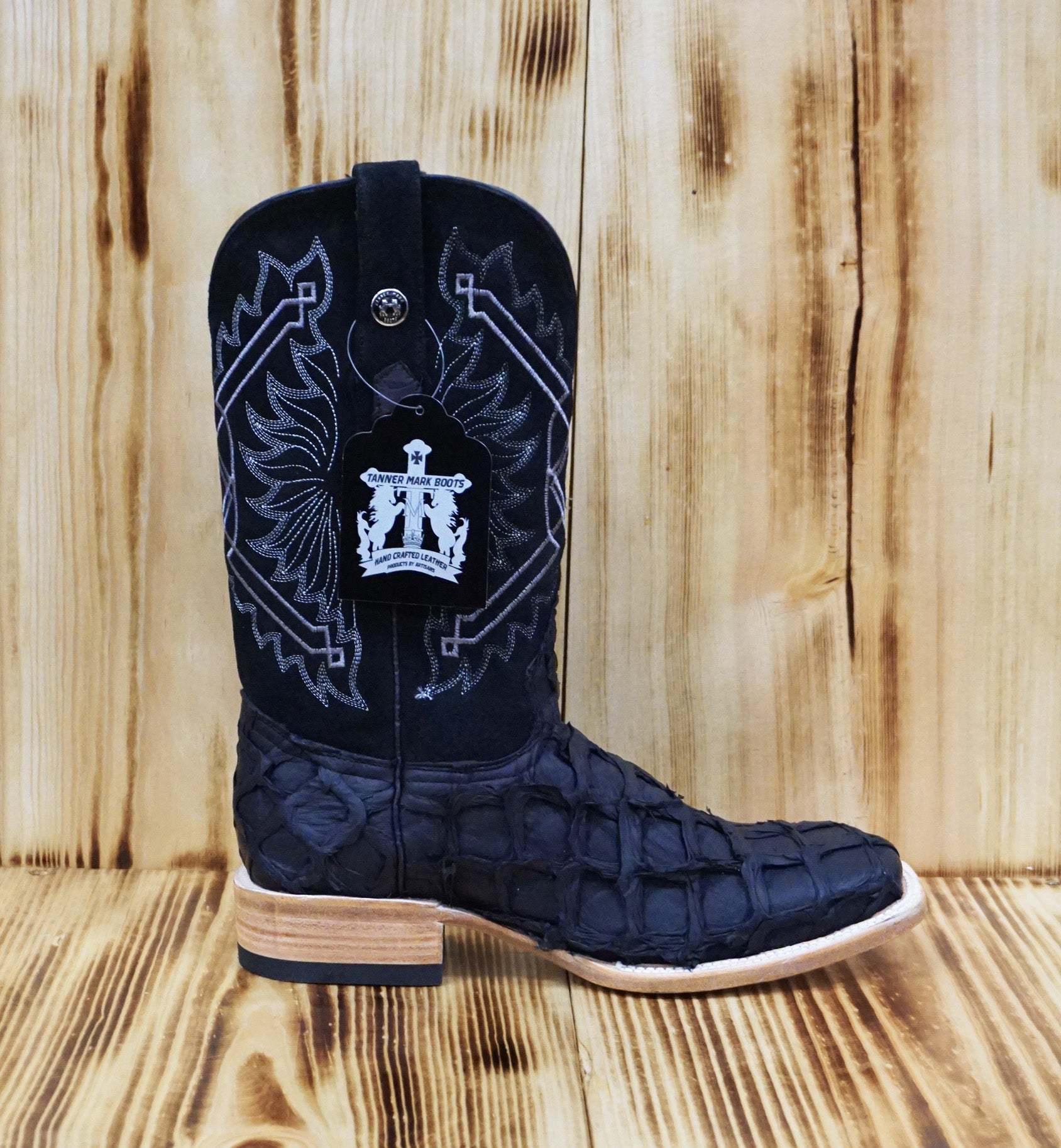 Tanner Mark Monster Fish Boot TMX208004 - Matte Black