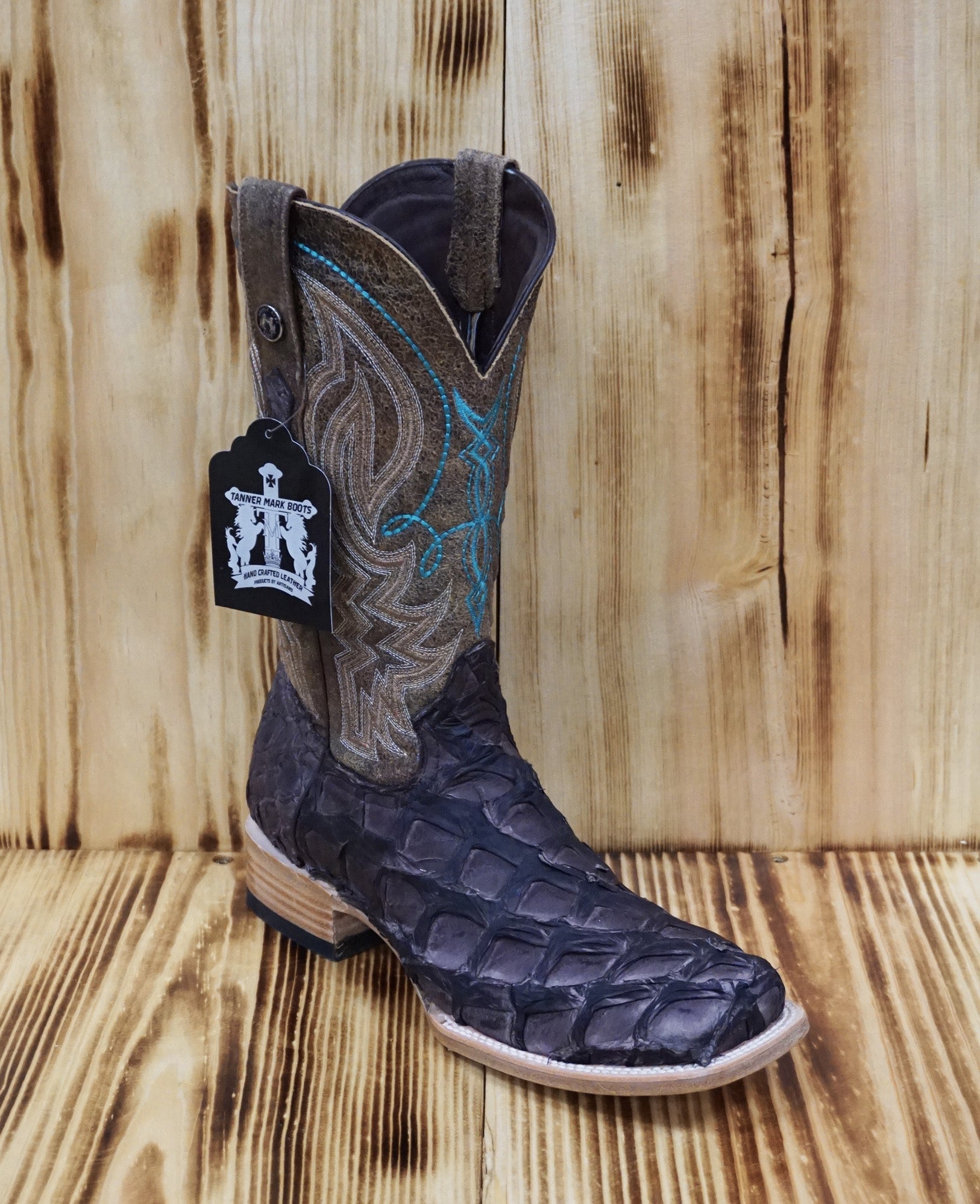 Tanner Mark Fish Boot TMX201324 - Matte Tabaco