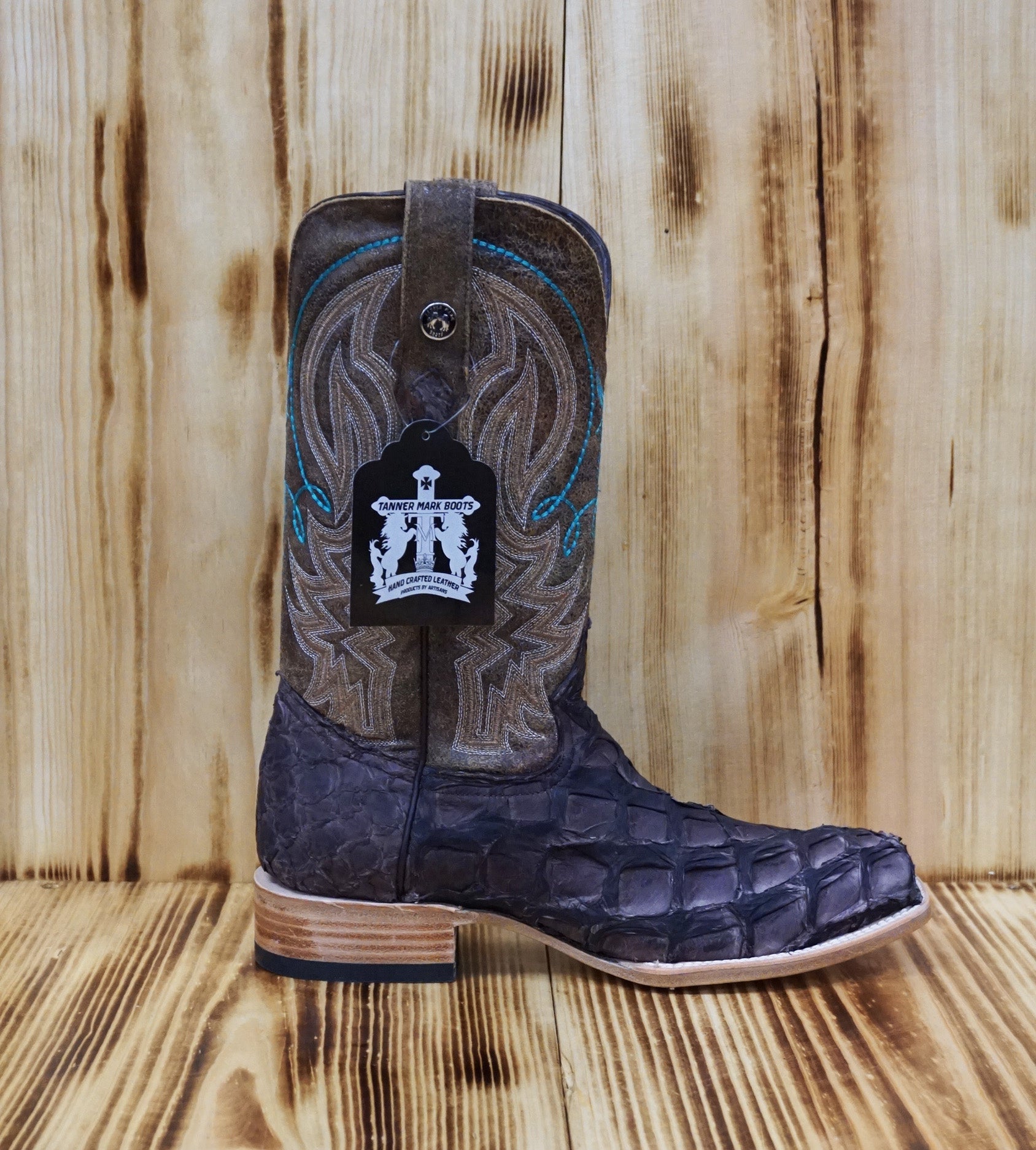 Tanner Mark Fish Boot TMX201324 - Matte Tabaco