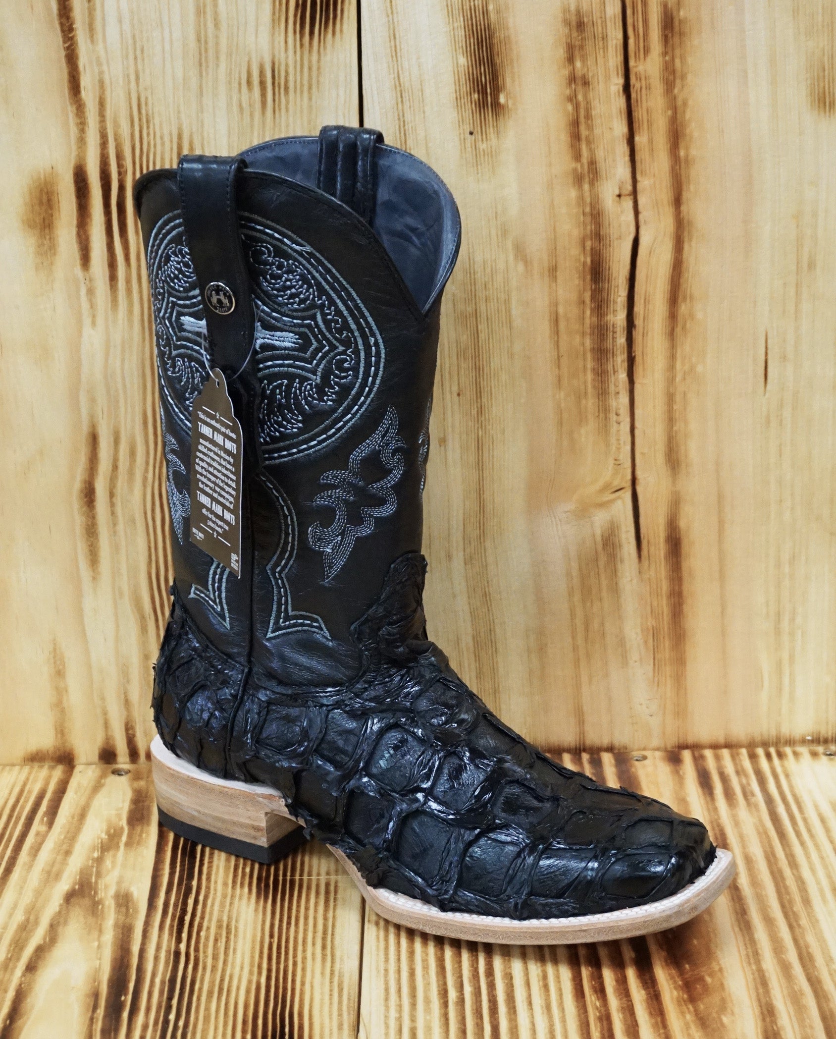 Tanner Mark Fish Boot TMX201308 - Black